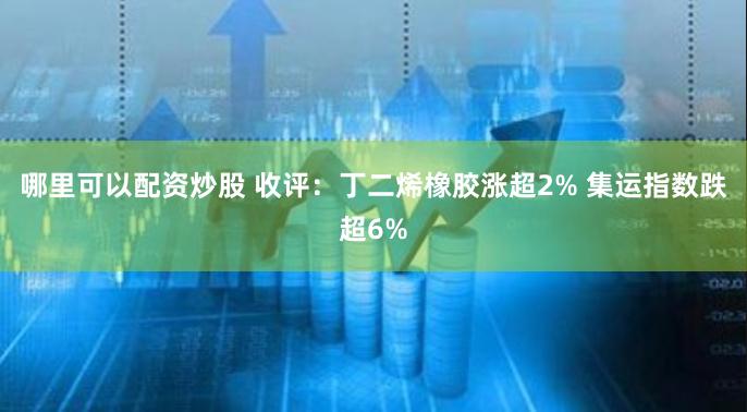 哪里可以配资炒股 收评：丁二烯橡胶涨超2% 集运指数跌超6%