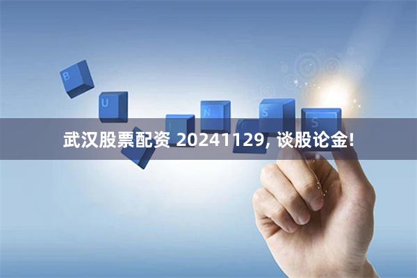 武汉股票配资 20241129, 谈股论金!