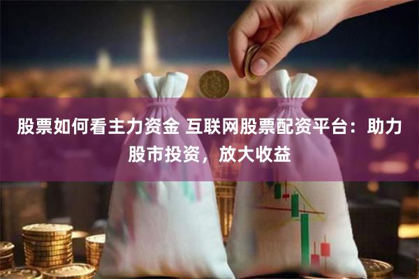 股票如何看主力资金 互联网股票配资平台：助力股市投资，放大收益